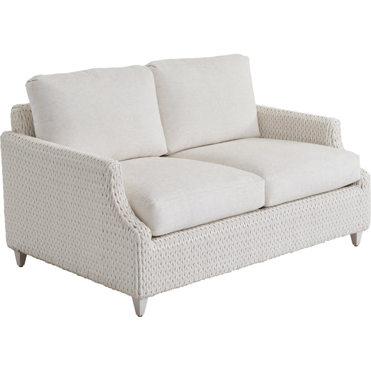 001 SI-2013321 | Additional Silo | Ocean Breeze Promenade Loveseat by Tommy Bahama Outdoor in pearl white. Made from unique in a modern style.