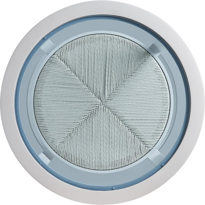 Ocean Breeze Promenade Round End Table by Tommy Bahama Outdoor in white. Made from unique in a coastal style.