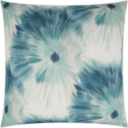 Idyll Pillow by DV Kap Home in turquoise. Made from 100% polyester in a unique style.