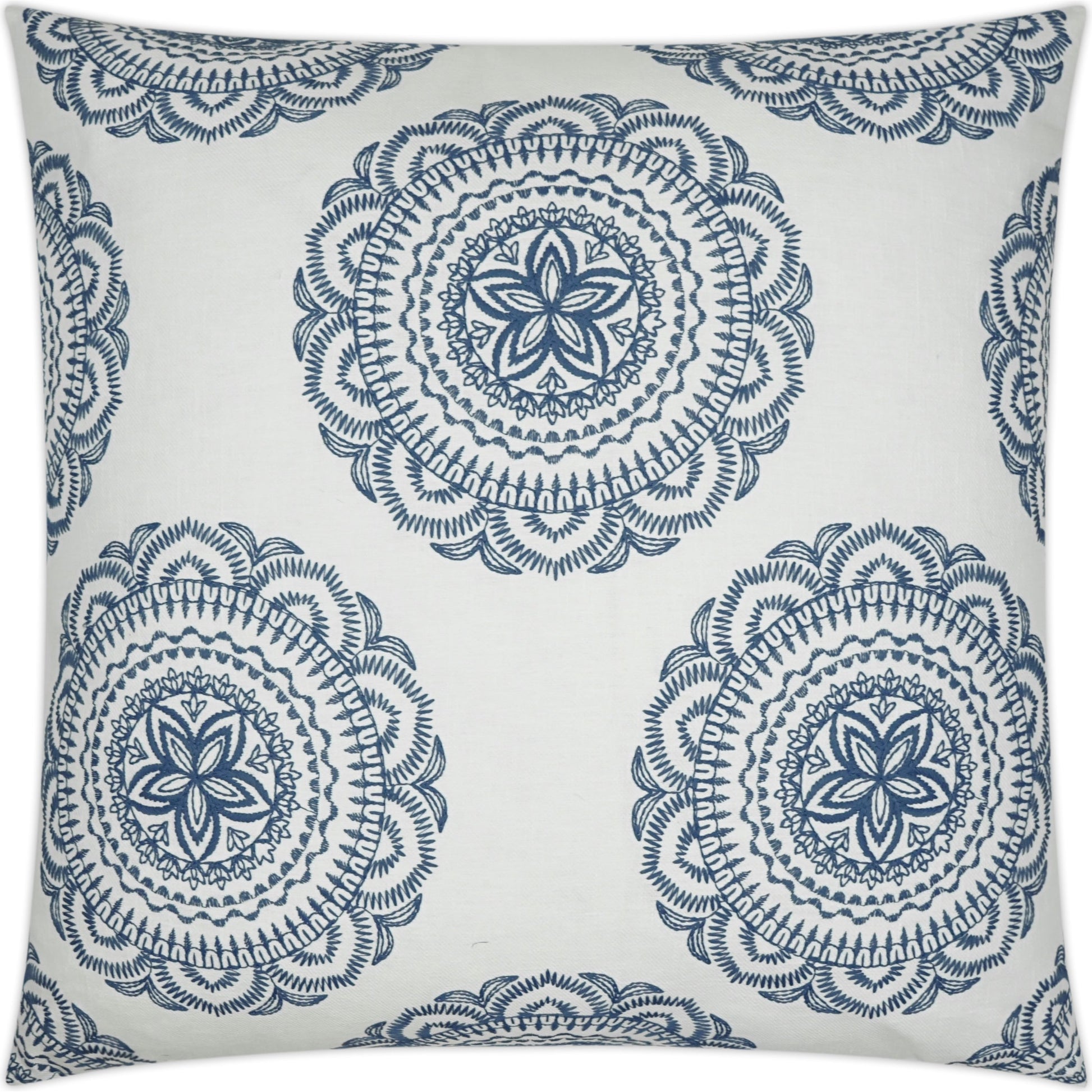 Mondelo by DV Kap Home in navy. Made from 70% polyester, 30% cotton in a cottage & farmhouse style.