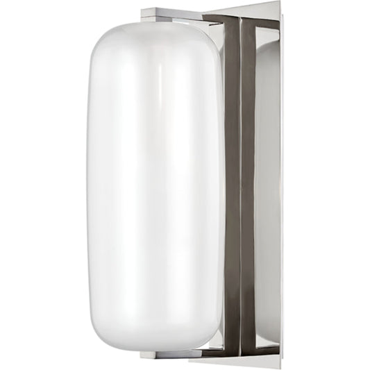 Pebble Wall Sconce by Hudson Valley. Made from brass in a modern style.