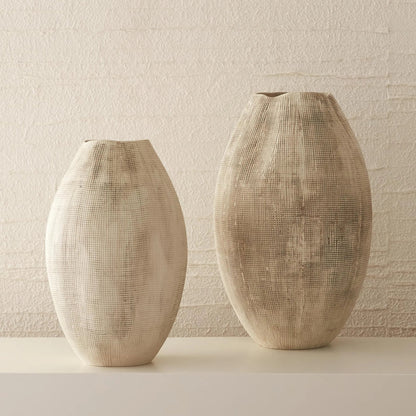 Sisal Vase by Global Views. Made from ceramic in a eclectic & global style.