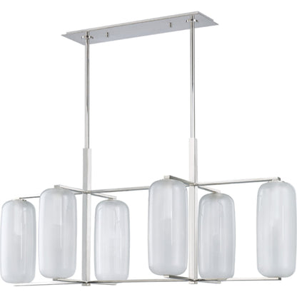 Pebble Island Light by Hudson Valley. Made from brass in a modern style.