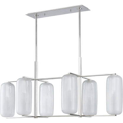 Pebble Island Light by Hudson Valley. Made from brass in a modern style.