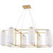 Pebble Island Light by Hudson Valley. Made from brass in a modern style.