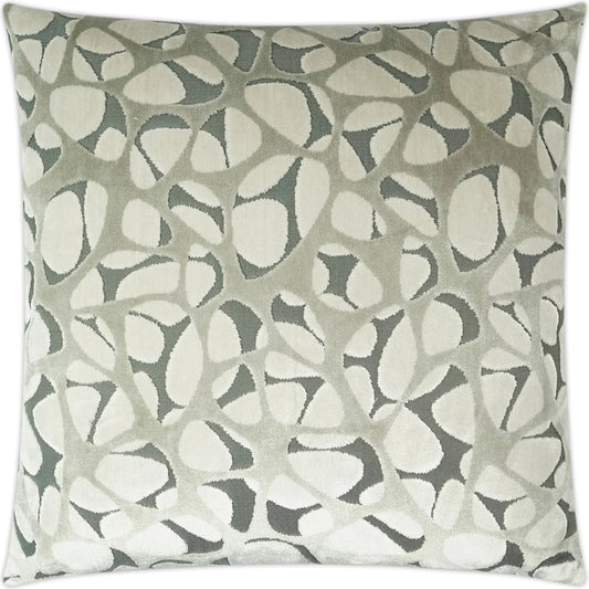Prospect Pillow by DV Kap Home in sage. Made from 64% rayon, 36% polyester in a unique style.