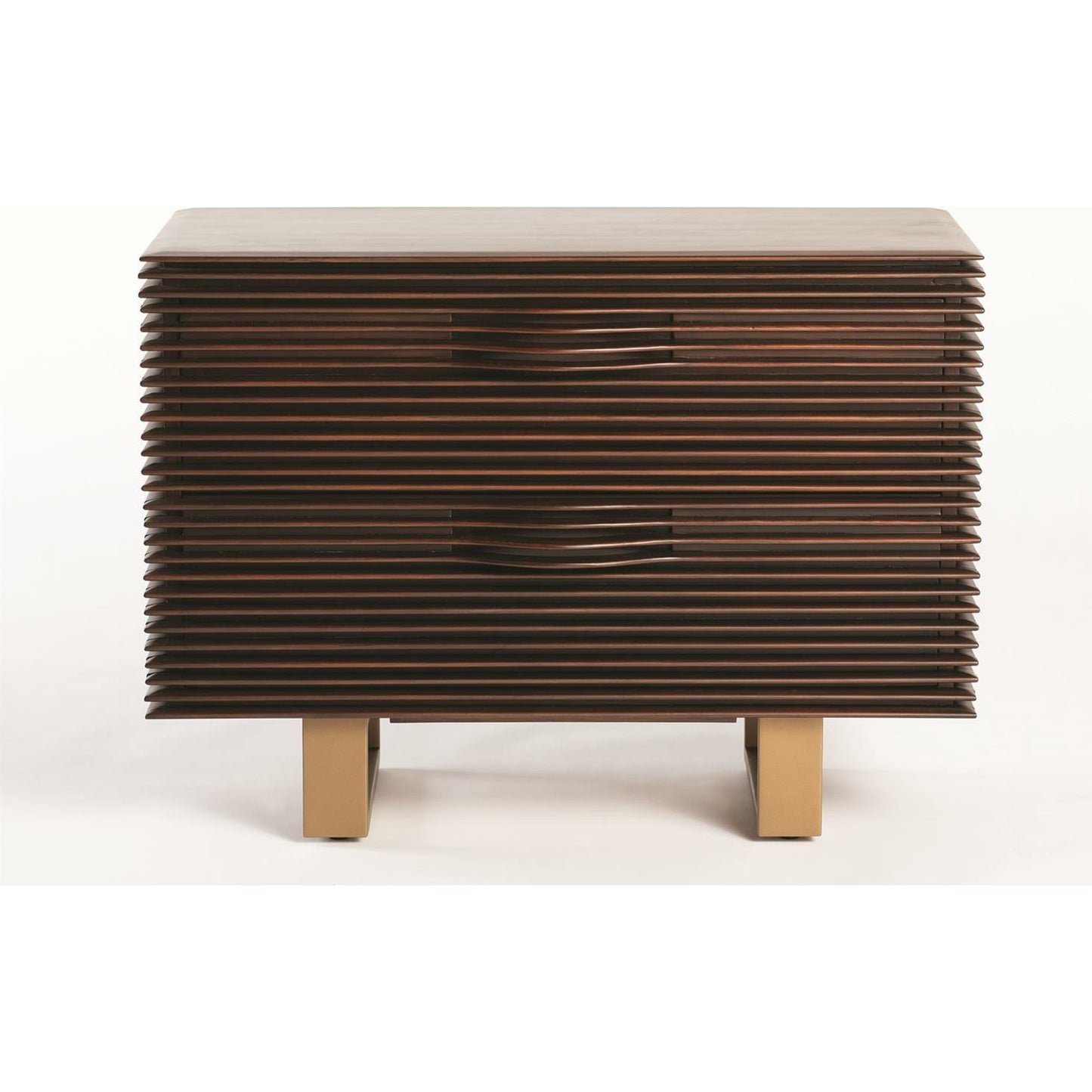 005 SR-892724 | Unknown | Oslo Chest by Global Views. Made from iron in a modern style.