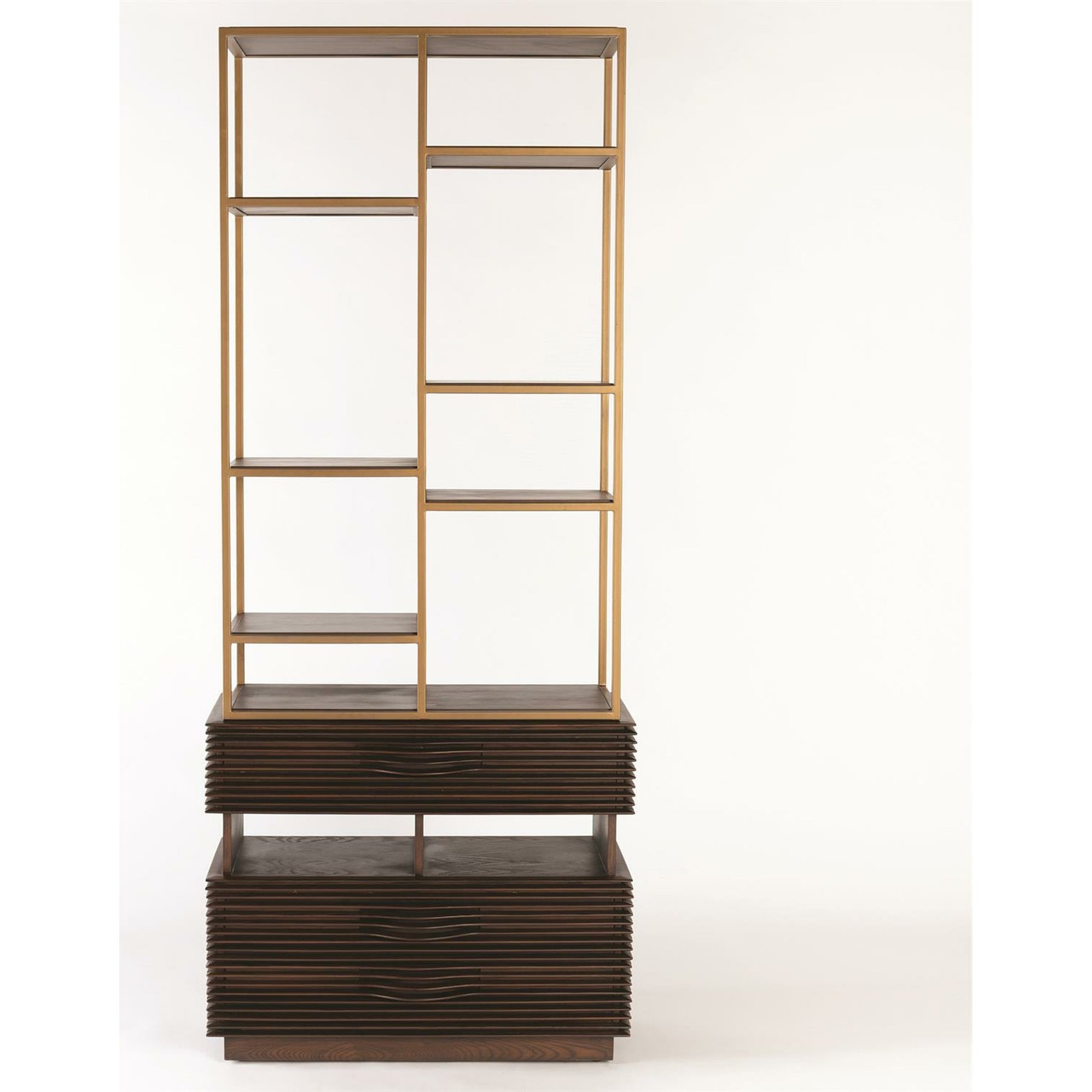 Oslo Etagere by Global Views. Made from iron in a modern style.