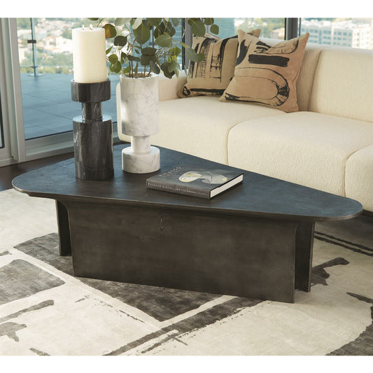 Sophie Coffee Table by Global Views. Made from aluminum in a eclectic & global style.