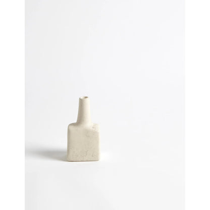 Tall Stack Bottle by Global Views in reactive ivory. Made from earthenware in a eclectic & global style.