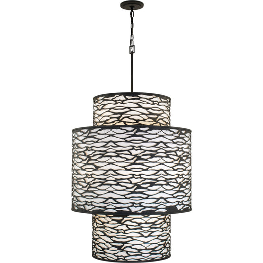 Kato 3-Tier Foyer Pendant by Varaluz. Made from unique in a modern style.