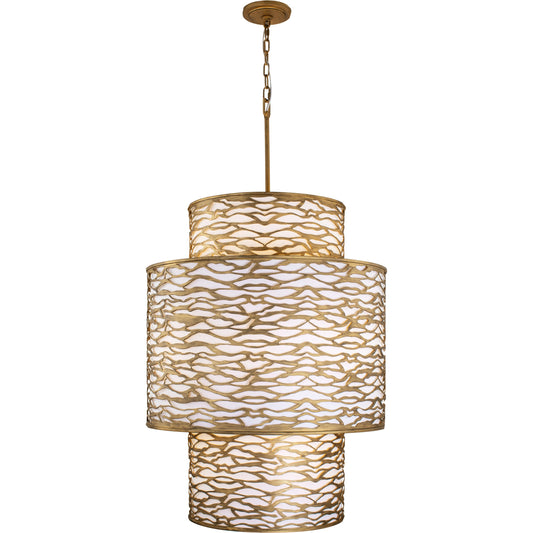 Kato 3-Tier Foyer Pendant by Varaluz. Made from unique in a modern style.
