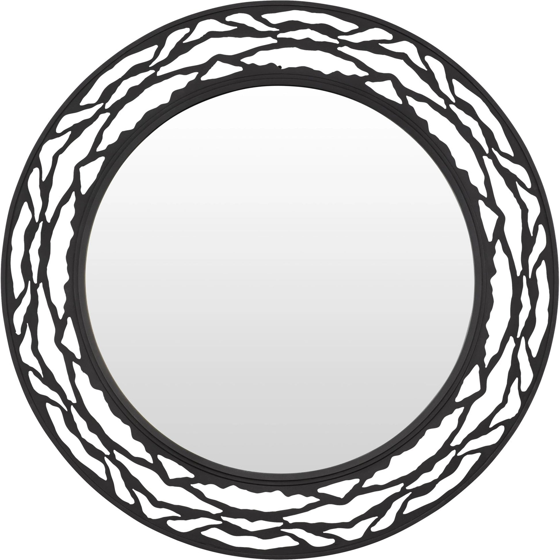 Kato Round Mirror by Varaluz. Made from unique in a modern style.