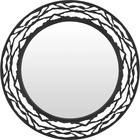 Kato Round Mirror by Varaluz. Made from unique in a modern style.