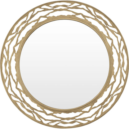 Kato Round Mirror by Varaluz. Made from unique in a modern style.