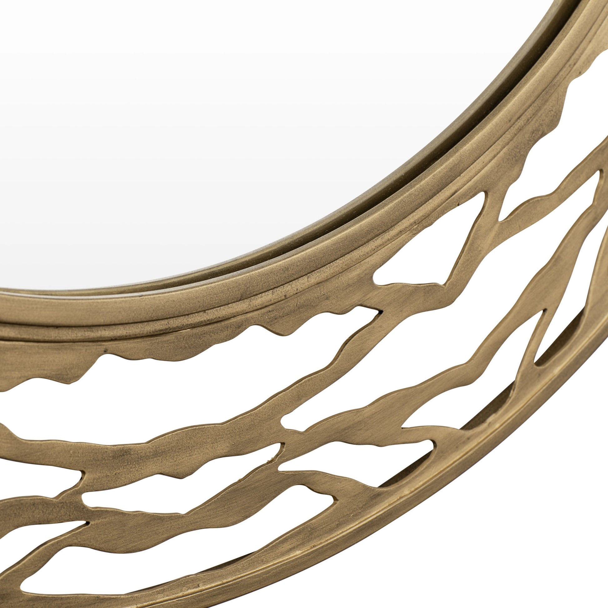 Kato Round Mirror by Varaluz. Made from unique in a modern style.