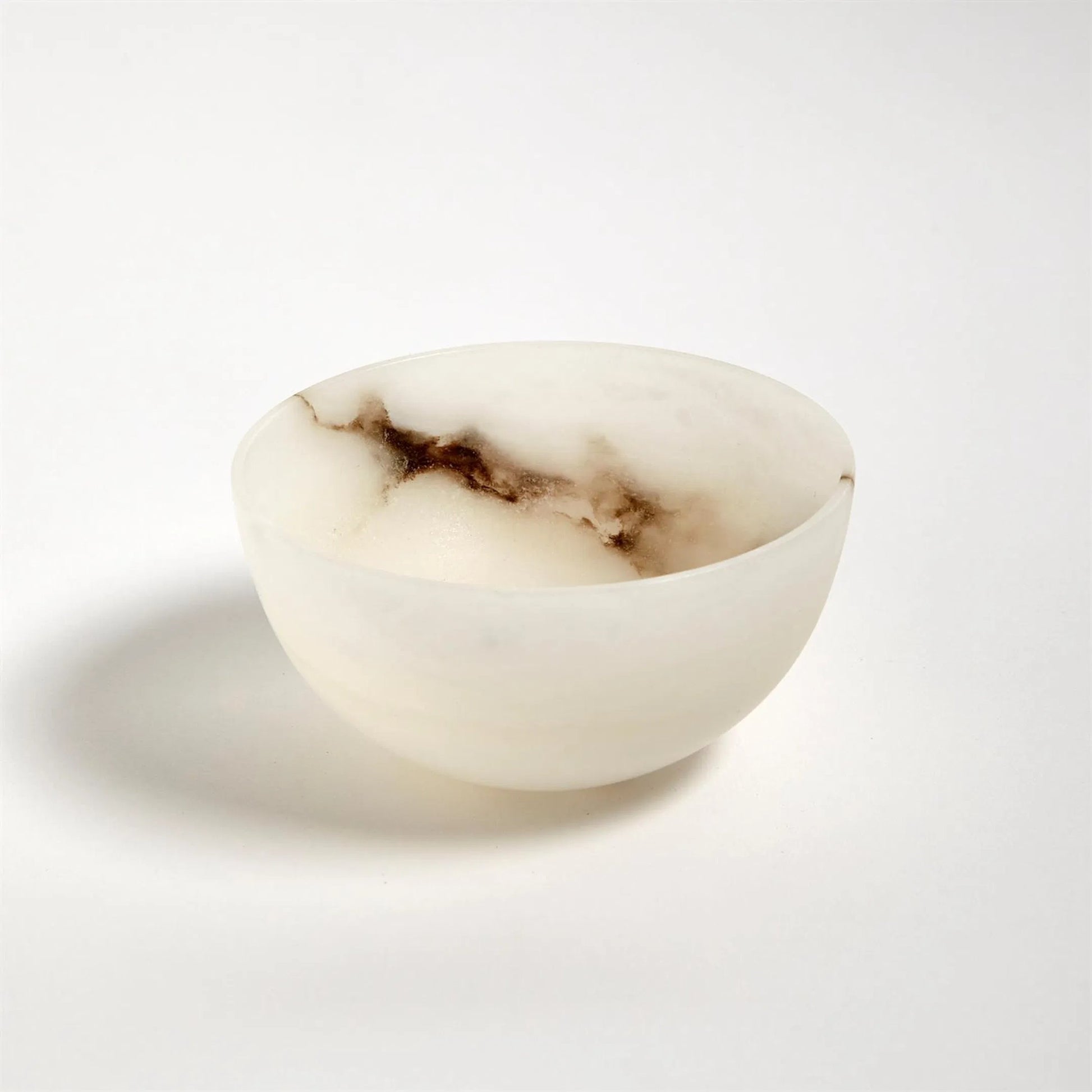 Mini Alabaster Bowl by Global Views. Made from alabaster in a eclectic & global style.