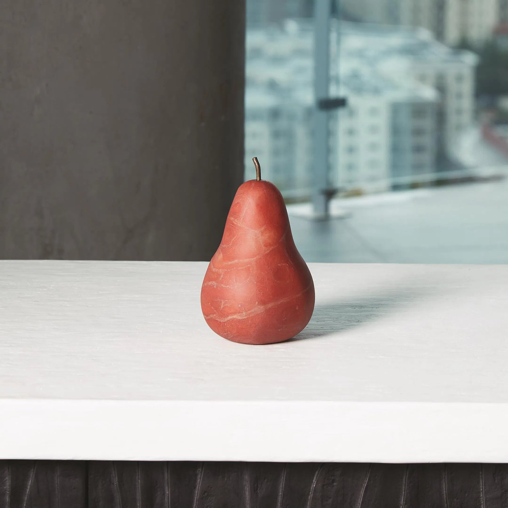 Poire by Global Views. Made from alabaster in a eclectic & global style.