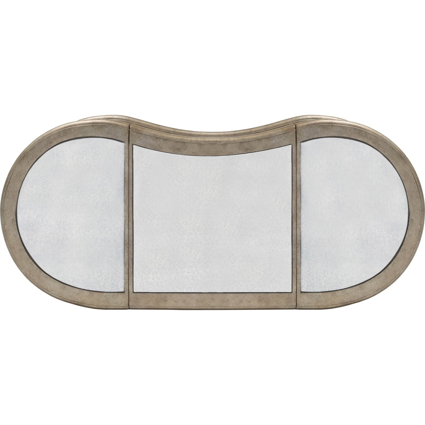 008 O-BUTLER-3506146 | Additional Silo | Constance Mirrored Vanity by Butler Specialty Company in silver and mirror. Made from poplar solids, mdf in a transitional style.