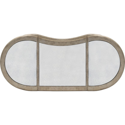 Constance Mirrored Vanity by Butler Specialty Company in silver and mirror. Made from poplar solids, mdf in a transitional style.