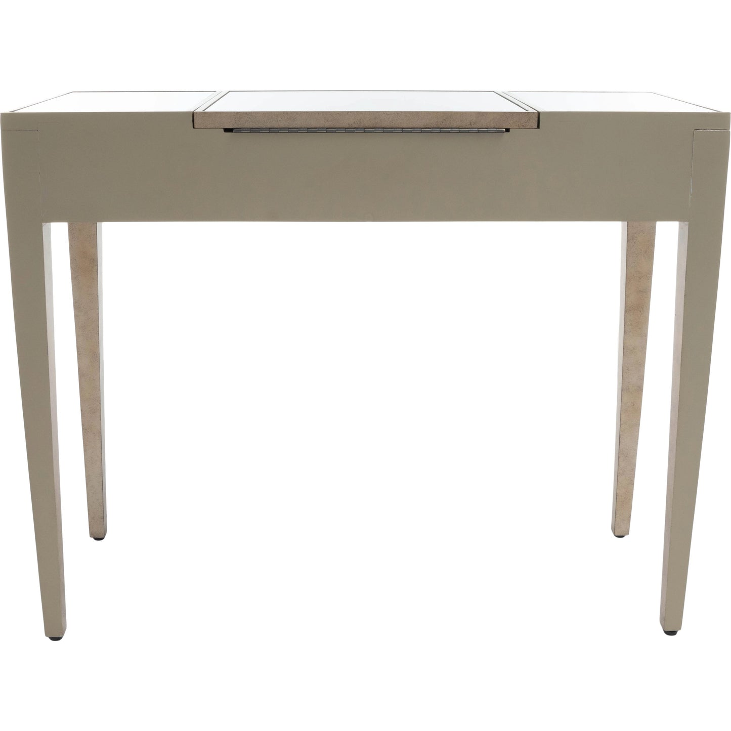 016 O-BUTLER-3506146 | Additional Silo | Constance Mirrored Vanity by Butler Specialty Company in silver and mirror. Made from poplar solids, mdf in a transitional style.