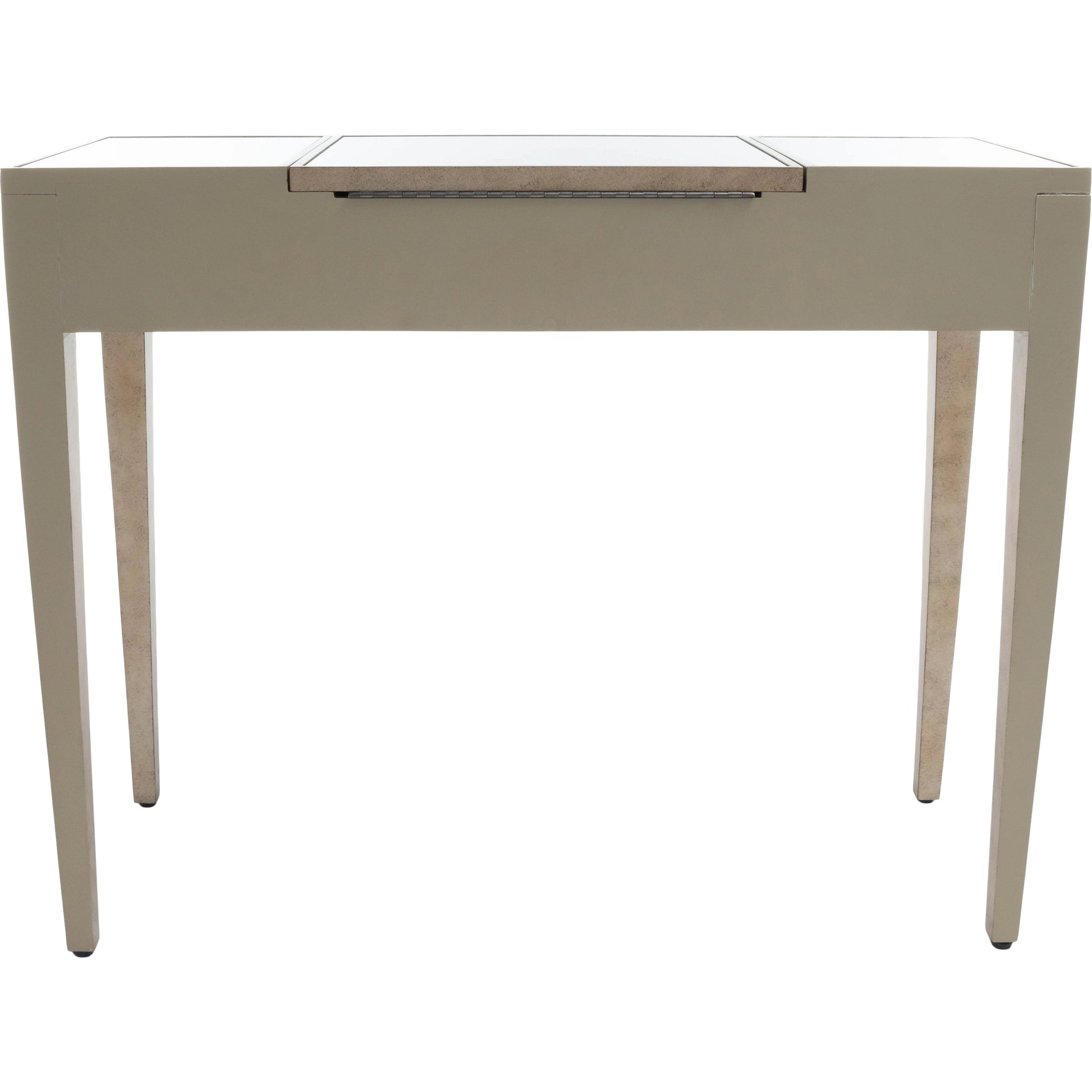 Constance Mirrored Vanity by Butler Specialty Company in silver and mirror. Made from poplar solids, mdf in a transitional style.