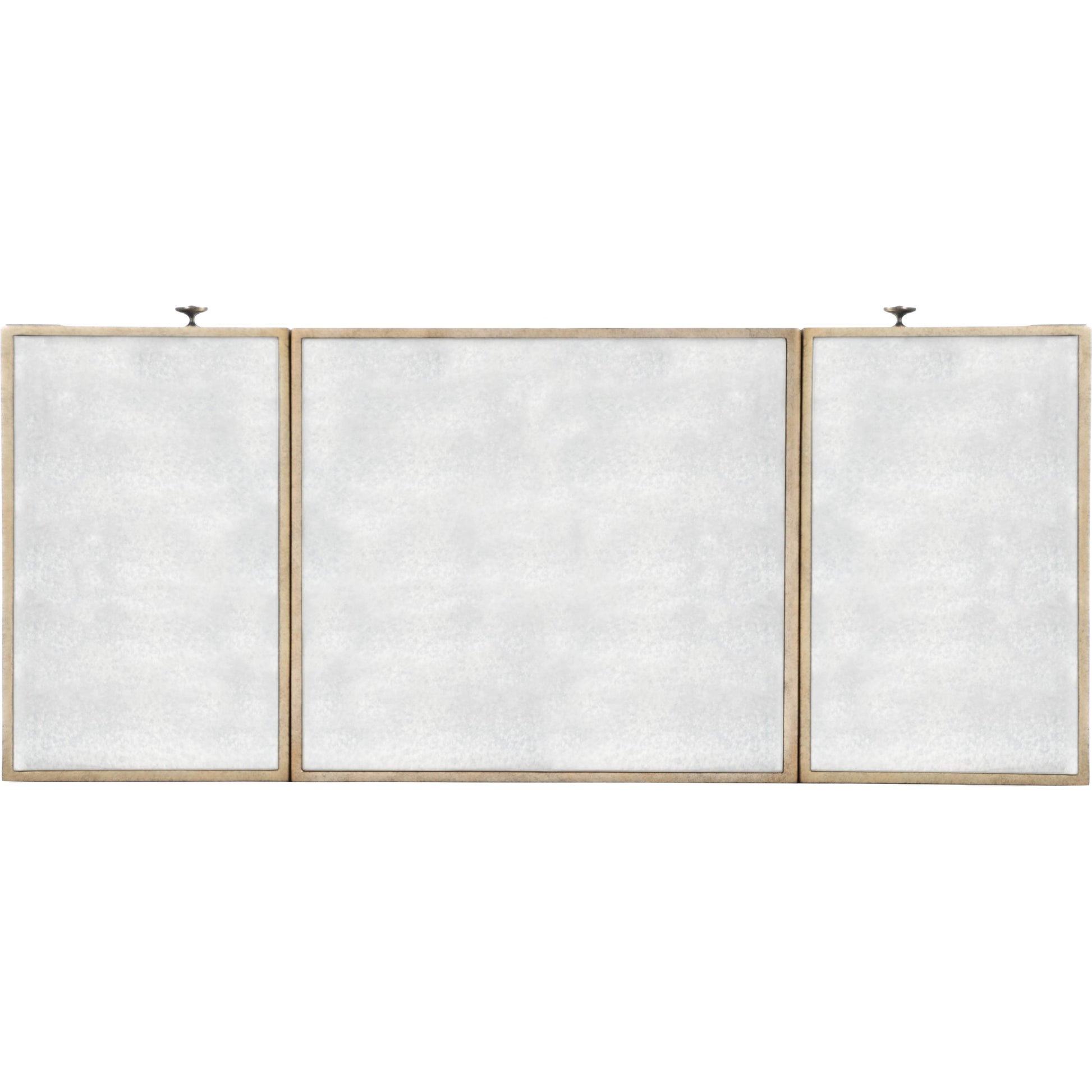 Constance Mirrored Vanity by Butler Specialty Company in silver and mirror. Made from poplar solids, mdf in a transitional style.