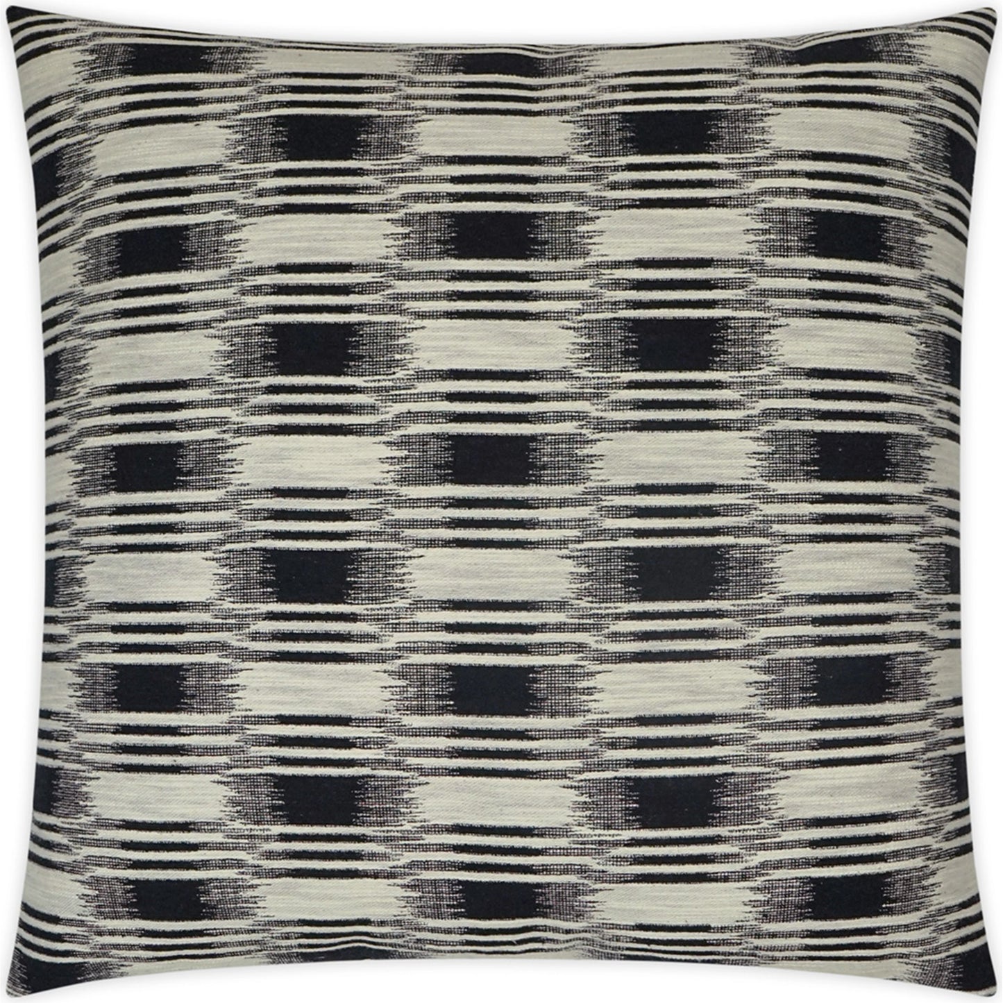 001 SI-2027864 | Primary Silo | Fortress Pillow by DV Kap Home in black. Made from 65% cotton, 35% polyester in a modern style.