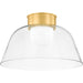Lakeside Flush Mount by Hudson Valley. Made from steel in a modern style.