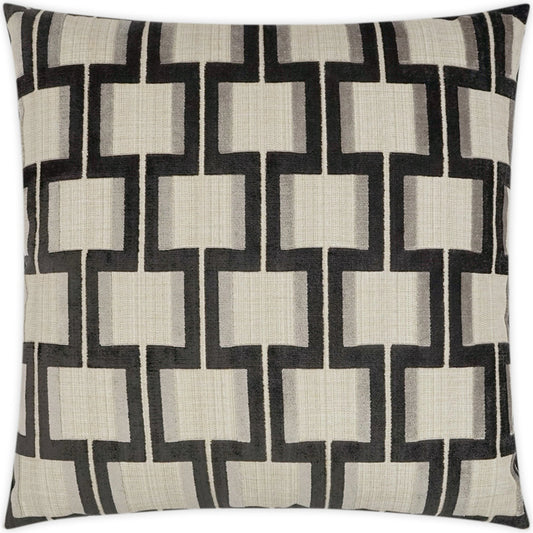 Shoreham Throw Pillow by DV Kap Home. Made from 58% rayon, 42% polyester in a modern style.