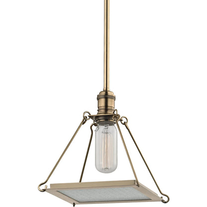 Covington Wall Sconce by Hudson Valley. Made from brass in a transitional style.