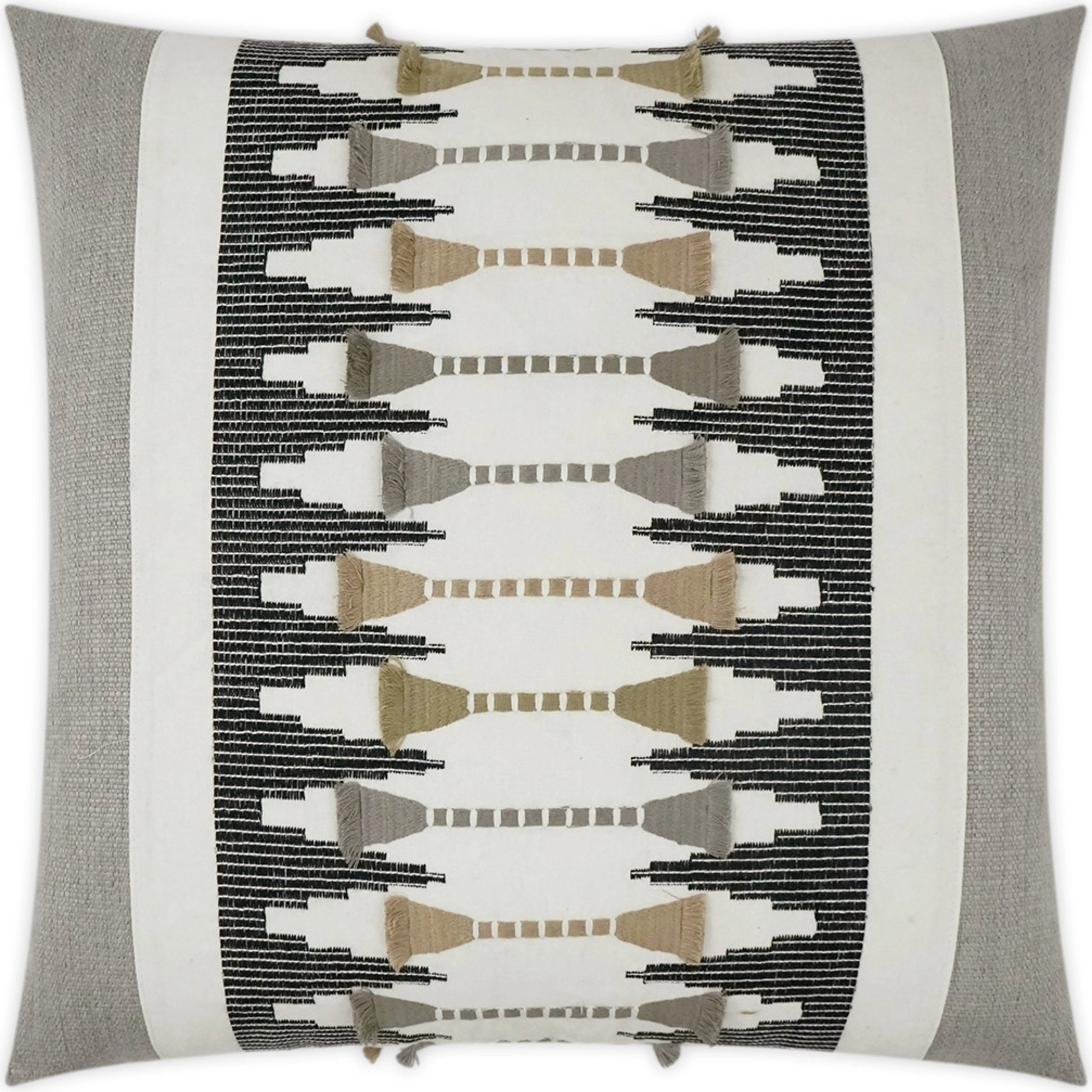 Le Souk Pillow by DV Kap Home. Made from 100% cotton in a modern style.