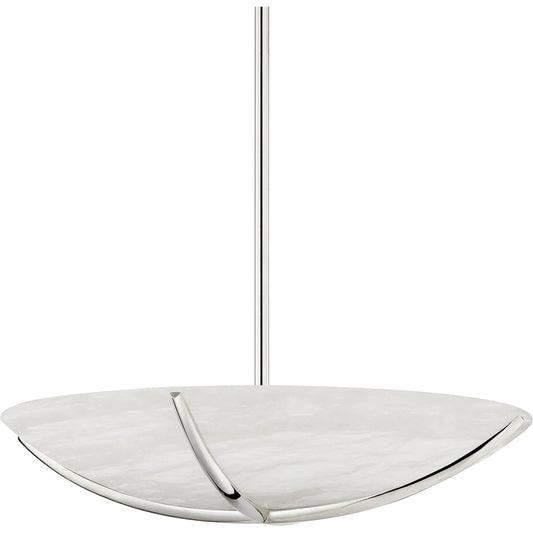 Wheatley 6 Light Pendant by Hudson Valley. Made from brass in a modern style.