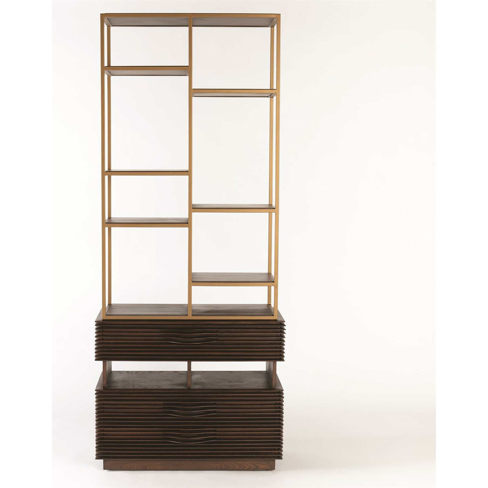 Oslo Etagere by Global Views. Made from iron in a modern style.