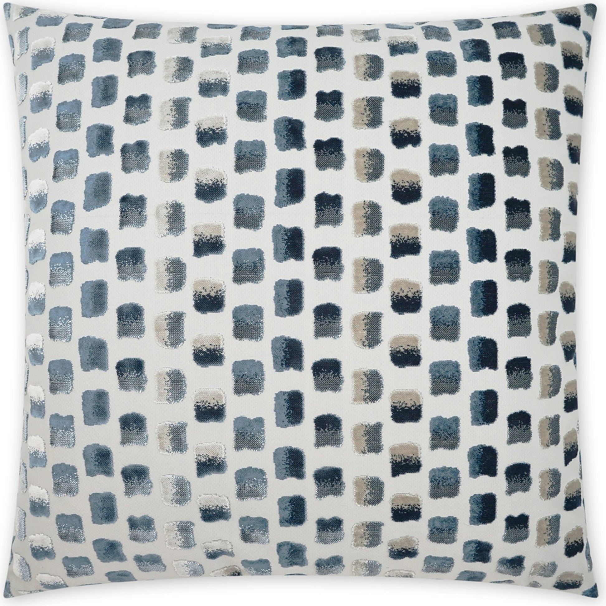 Impasto Pillow by DV Kap Home in mustard. Made from 85% polyester, 15% viscose in a modern style.