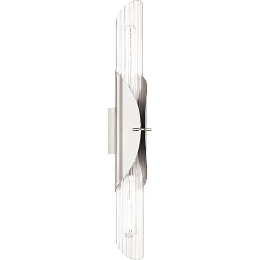 Lefferts Wall Sconce by Hudson Valley. Made from brass in a modern style.
