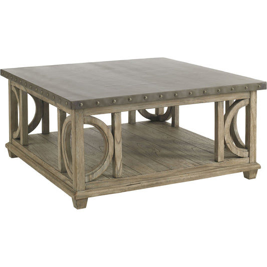 Wyatt Cocktail Table by Lexington. Made from unique in a rustic style.
