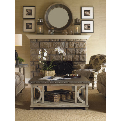 Wyatt Cocktail Table by Lexington. Made from unique in a rustic style.