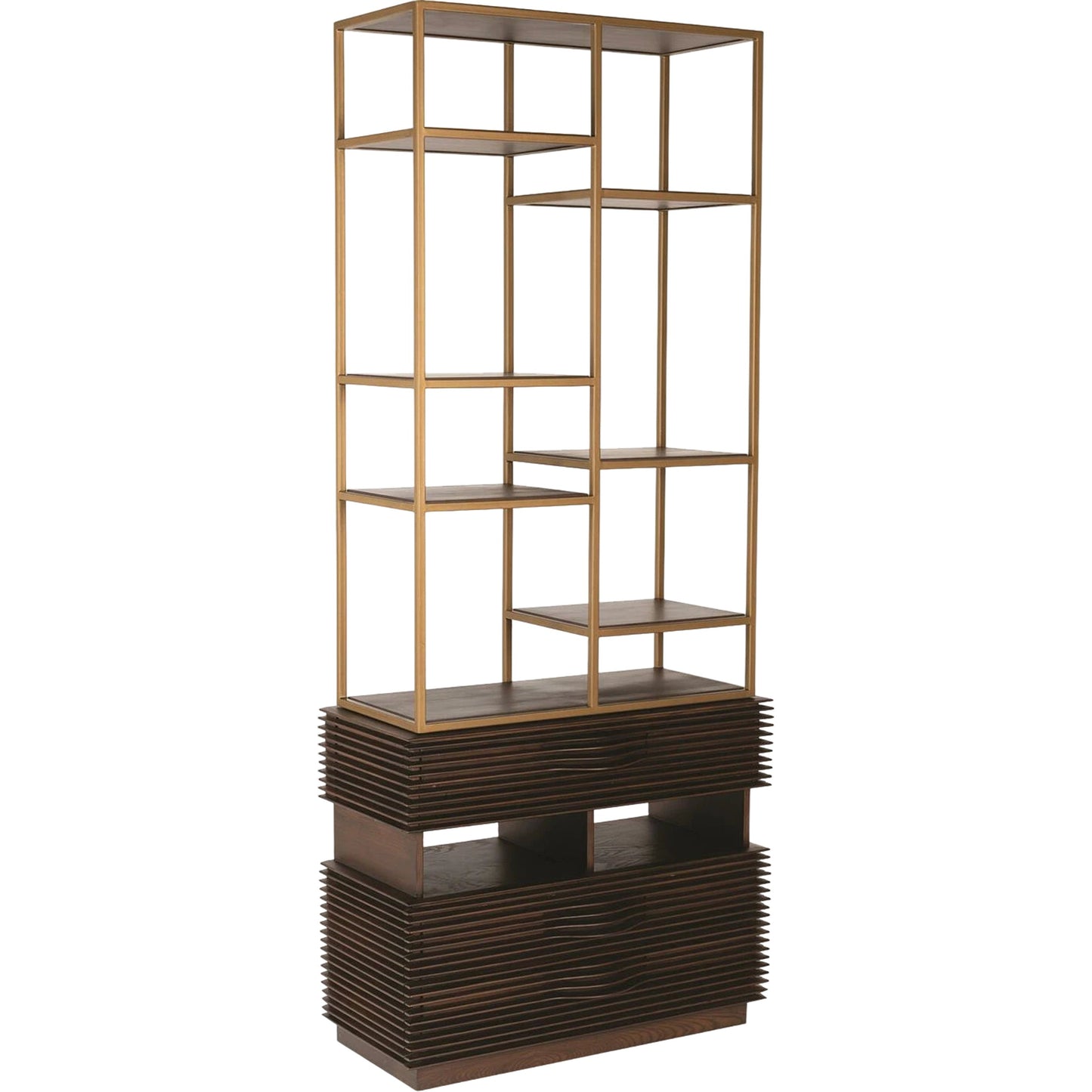 001 SR-892725 | Primary Silo | Oslo Etagere by Global Views. Made from iron in a modern style.