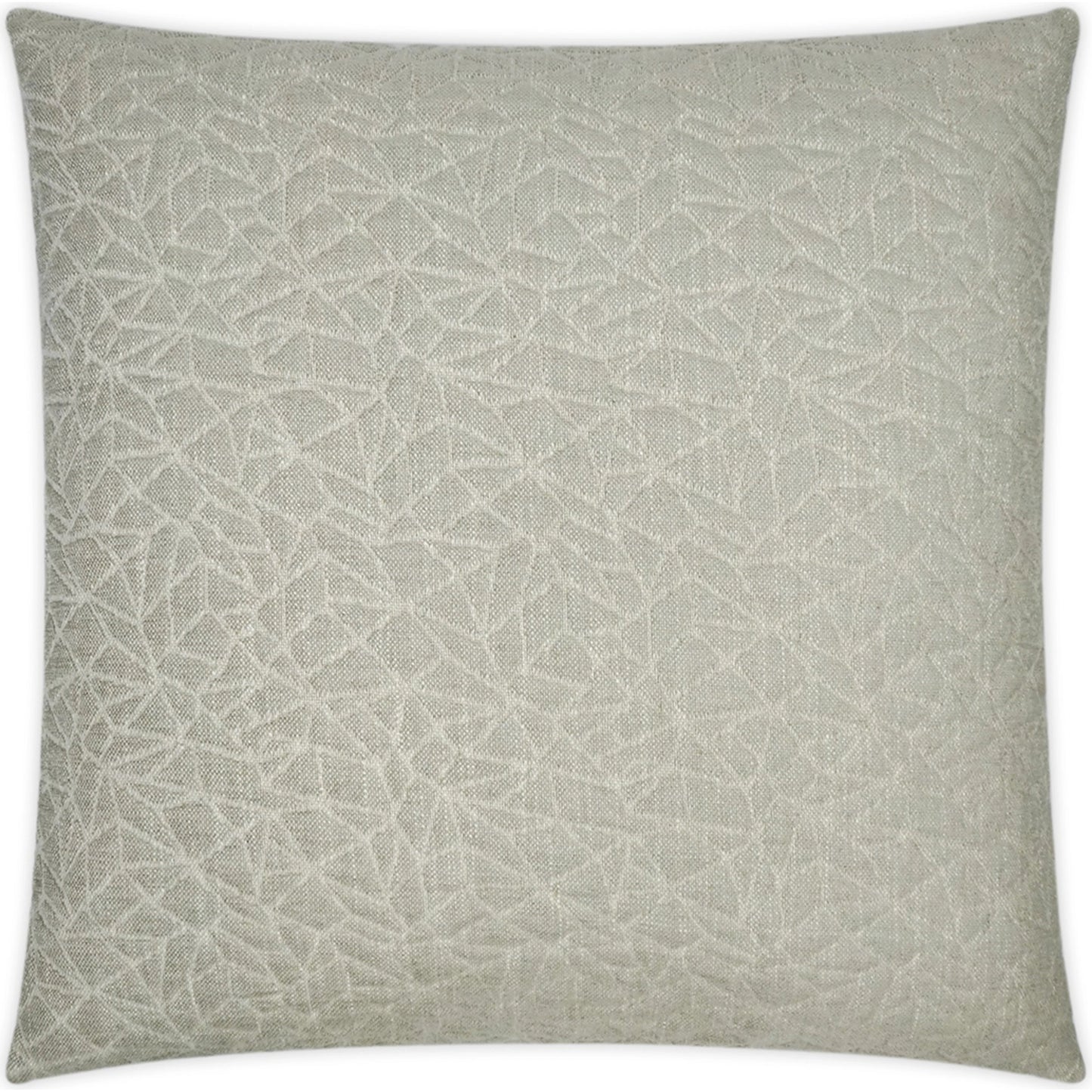 001 SI-2028606 | Primary Silo | Serene Throw Pillow by DV Kap Home in tan/taupe. Made from 43% polyester, 40% viscose, 11% linen, 6% cotton in a modern style.