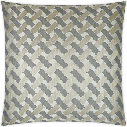 Atlantic Pillow by DV Kap Home. Made from 74% polyester, 26% cotton in a modern style.