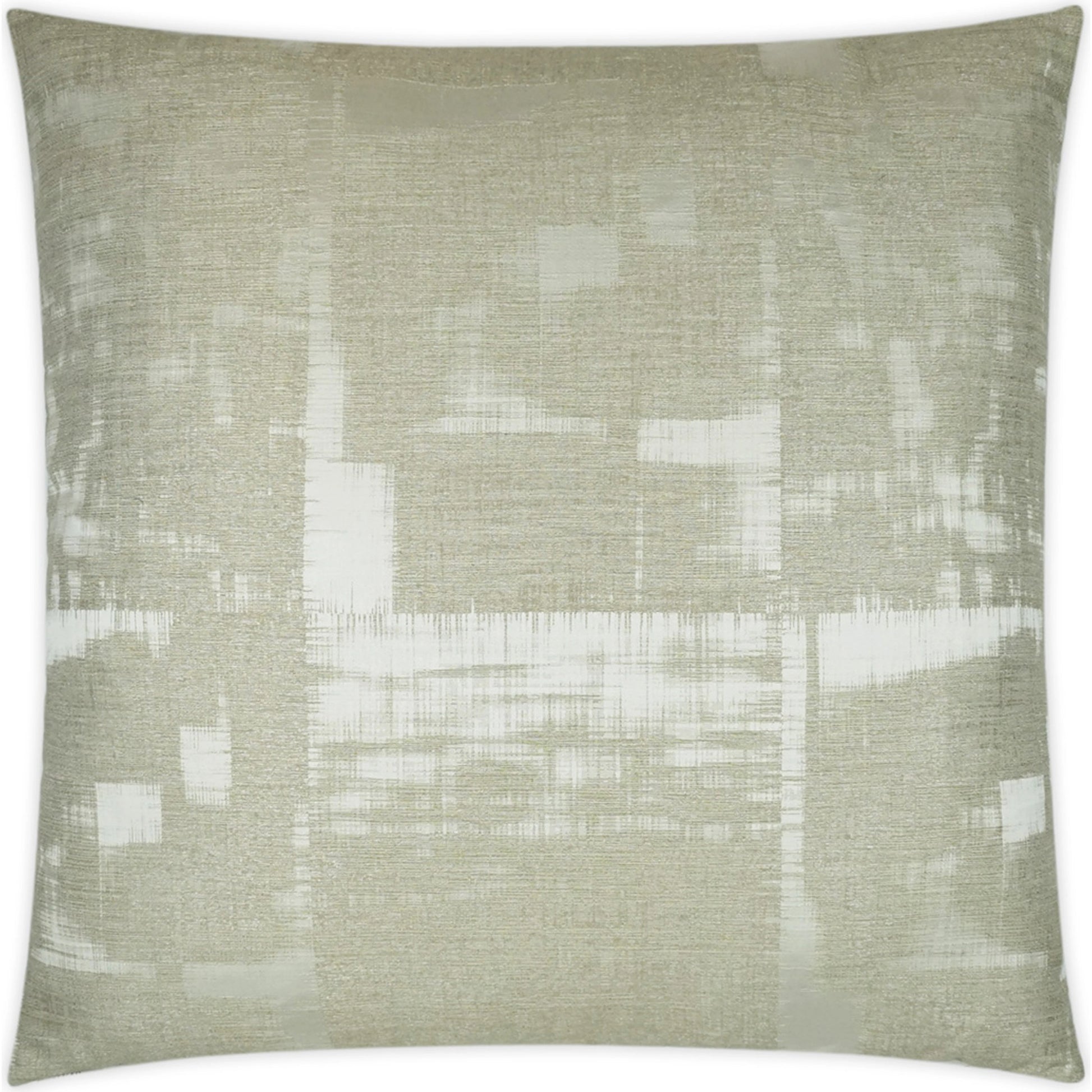 Ciara Pillow by DV Kap Home in alabaster. Made from 59% polyester, 27% viscose, 14% cotton in a modern style.