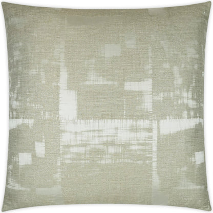 Ciara Pillow by DV Kap Home in alabaster. Made from 59% polyester, 27% viscose, 14% cotton in a modern style.