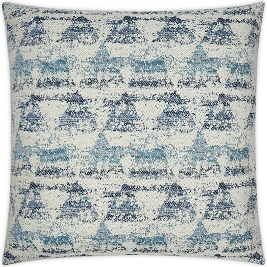 Voyager Throw Pillow by DV Kap Home in turquoise/teal, blue. Made from 49% acrylic, 31% polyester, 20% polypropylene in a modern style.
