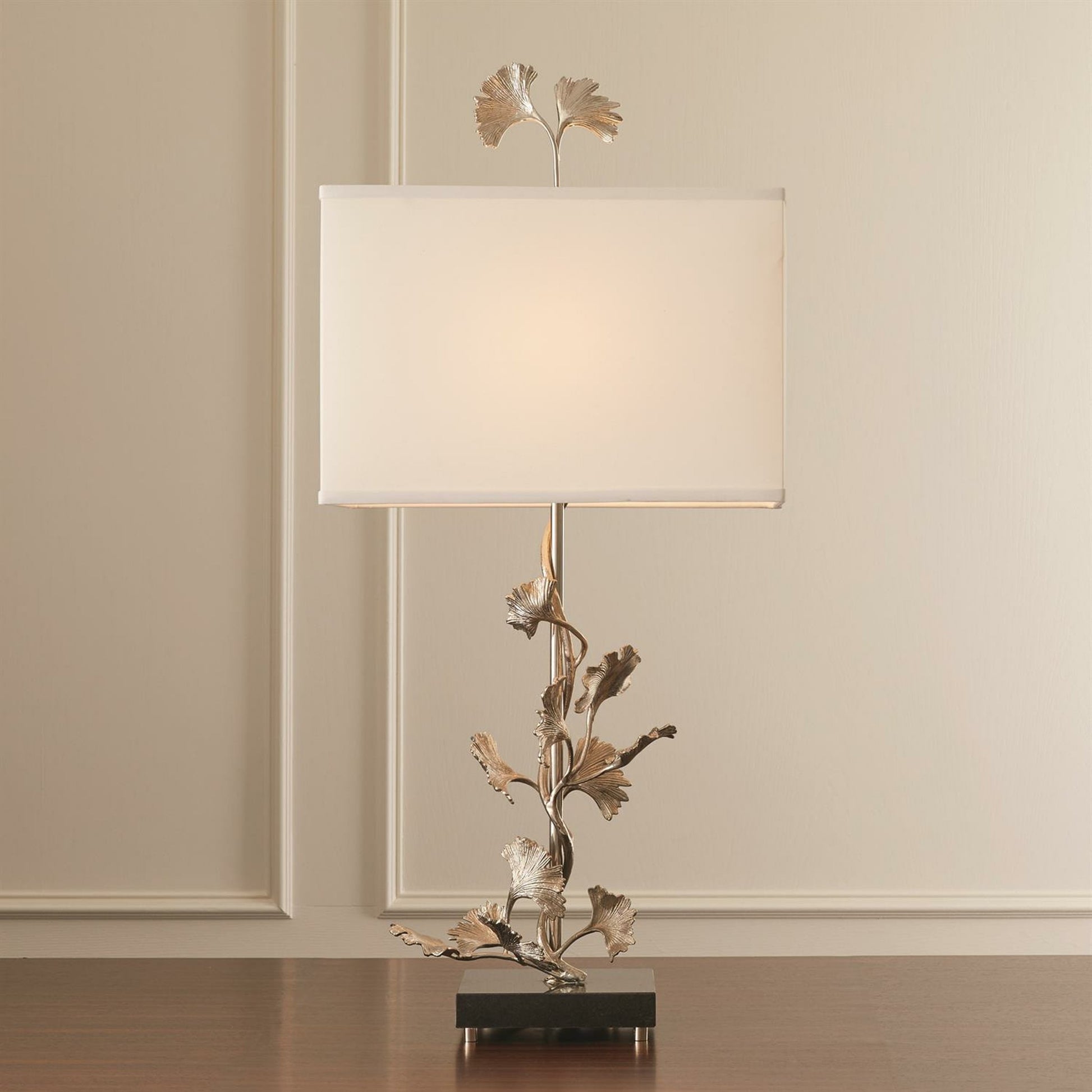 Ginkgo Table Lamp by Global Views. Made from unique in a transitional style.