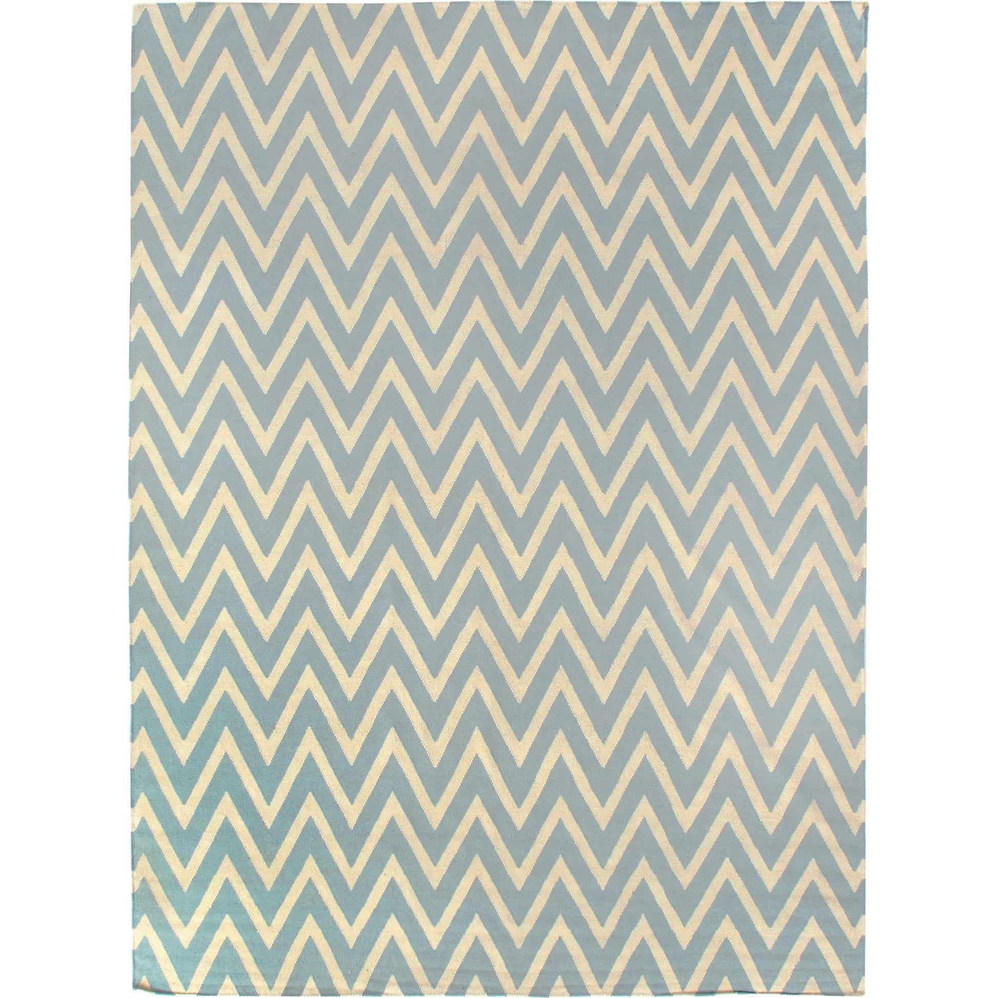 Flatweave 3547 Rug by Exquisite Rugs in turquoise, white. Made from new zealand wool in a unique style.