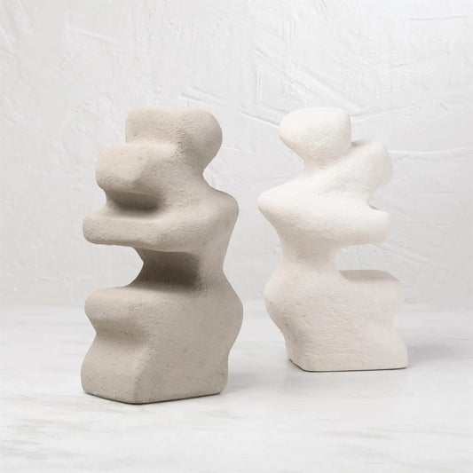 Mguyon Sculpture by Global Views in gray. Made from cement in a eclectic & global style.