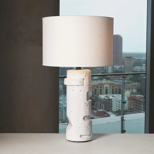 Gilles Table Lamp by Global Views. Made from ceramic in a modern style.