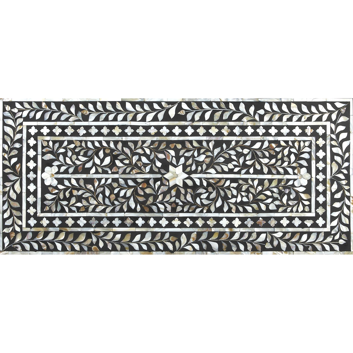 003 O-BUTLER-3559318 | Additional Silo | Bone Inlay Chest by Butler Specialty Company in black and black bone inlay. Made from mango wood solids, mdf, resin, bone in a modern style.