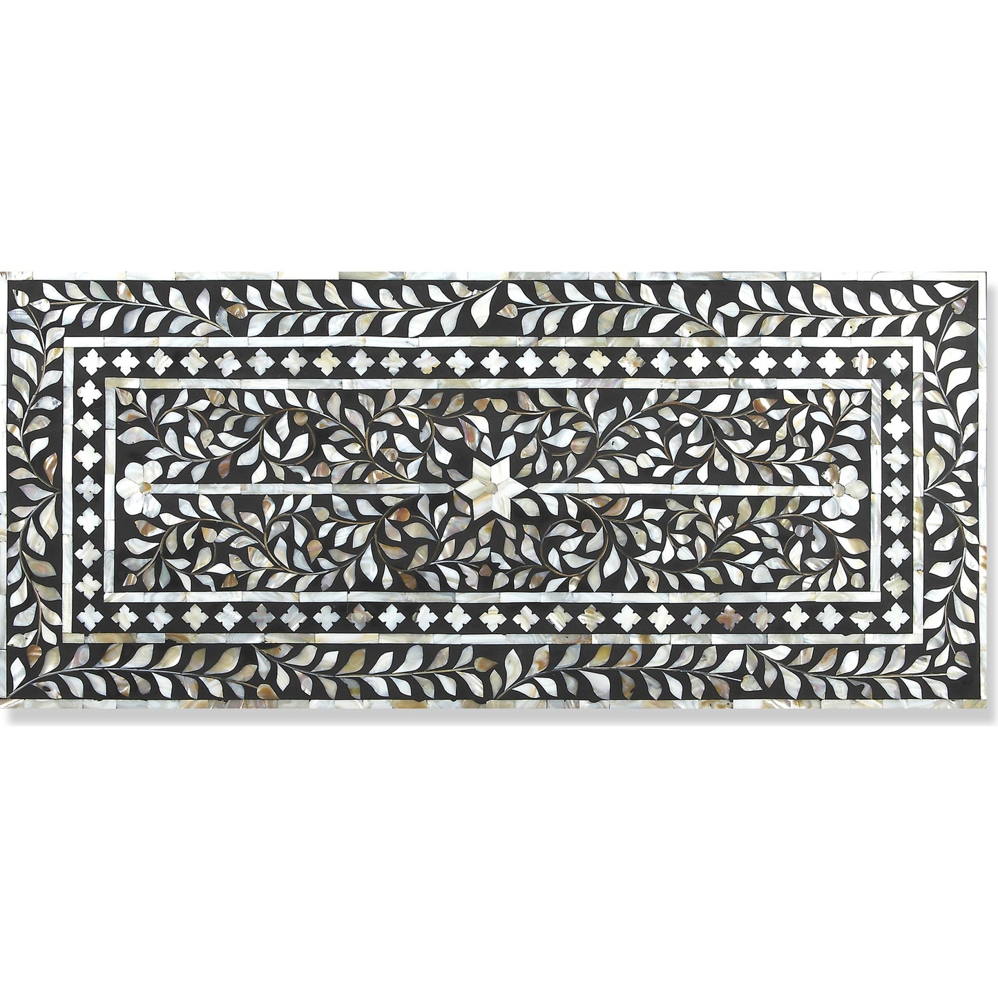 002 O-BUTLER-3559318 | Additional Silo | Bone Inlay Chest by Butler Specialty Company in black and black bone inlay. Made from mango wood solids, mdf, resin, bone in a modern style.